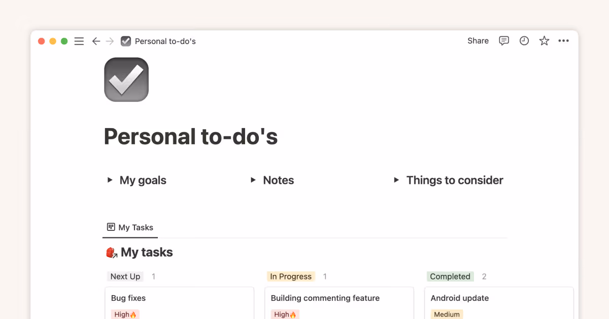 Organiza, gestiona y realiza un seguimiento de todo tu trabajo con un panel personal