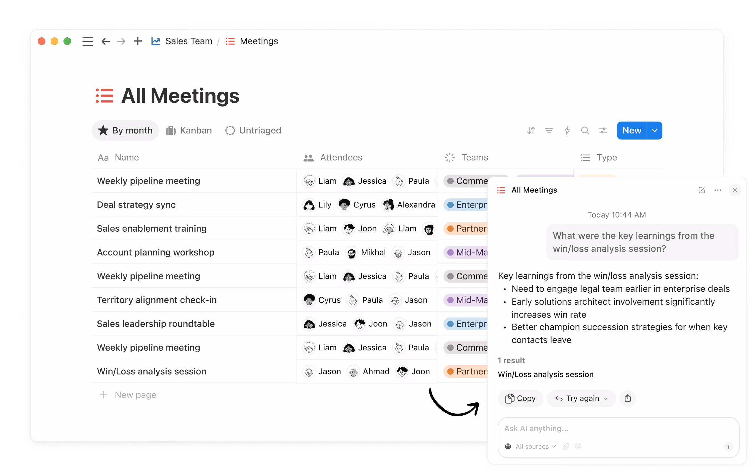 Reuniones que no se pierden