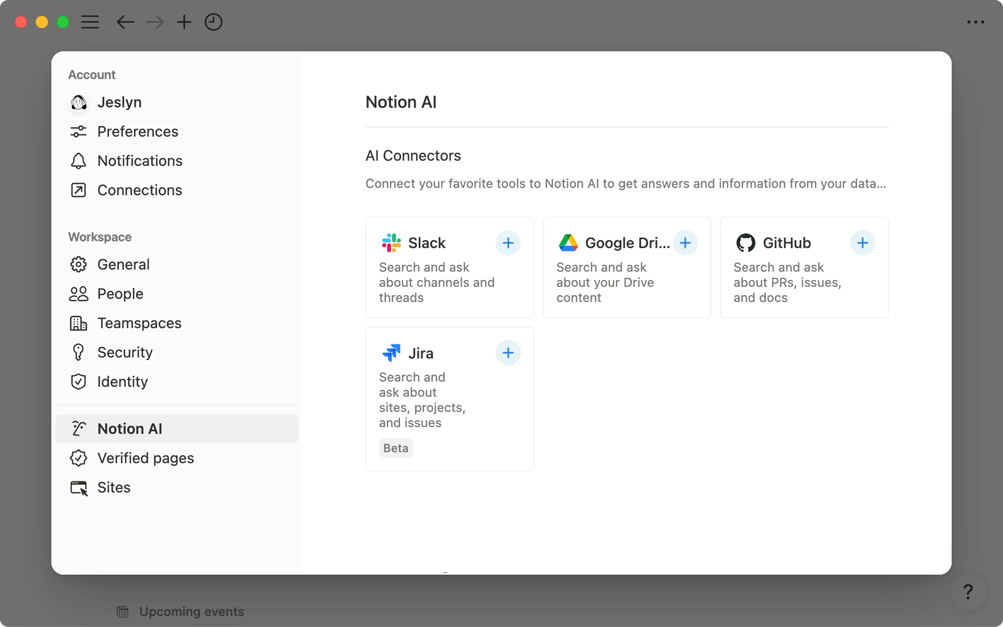 ca: conexiones beta de la ia de notion banner