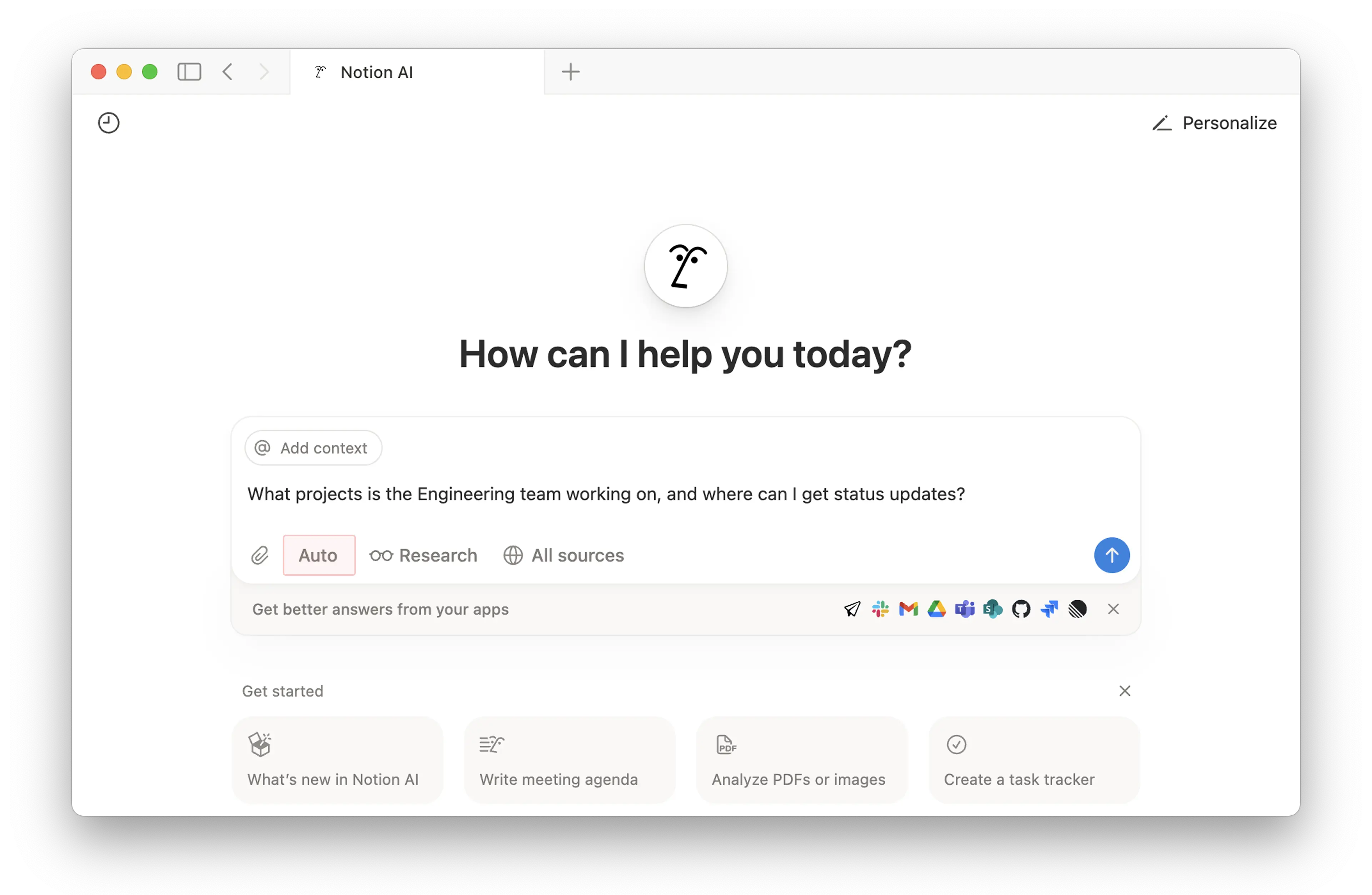 hc: enterprise search model picker