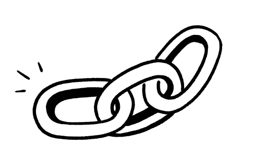 Ilustración de una cadena