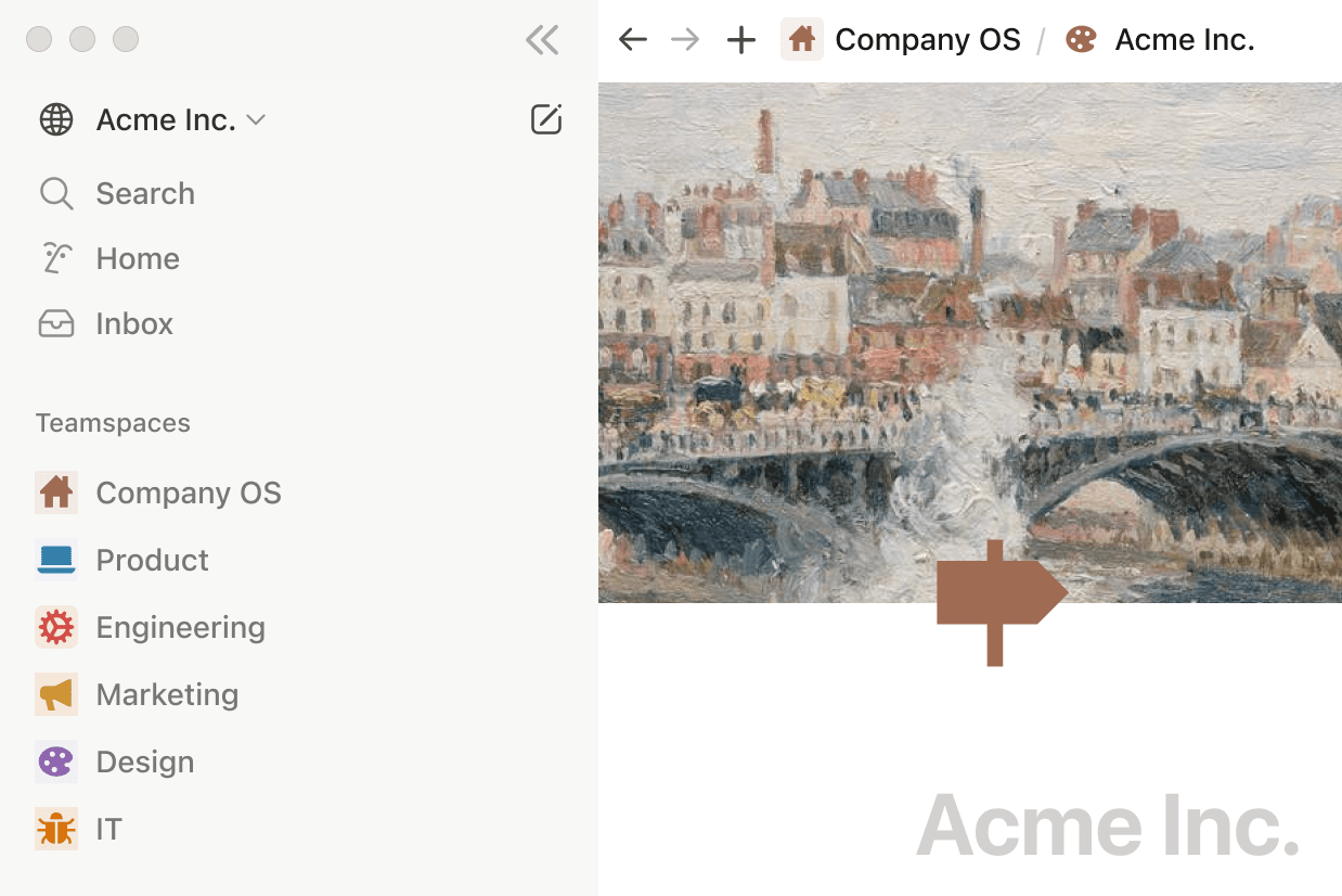 Wiki de la empresa Acme Inc