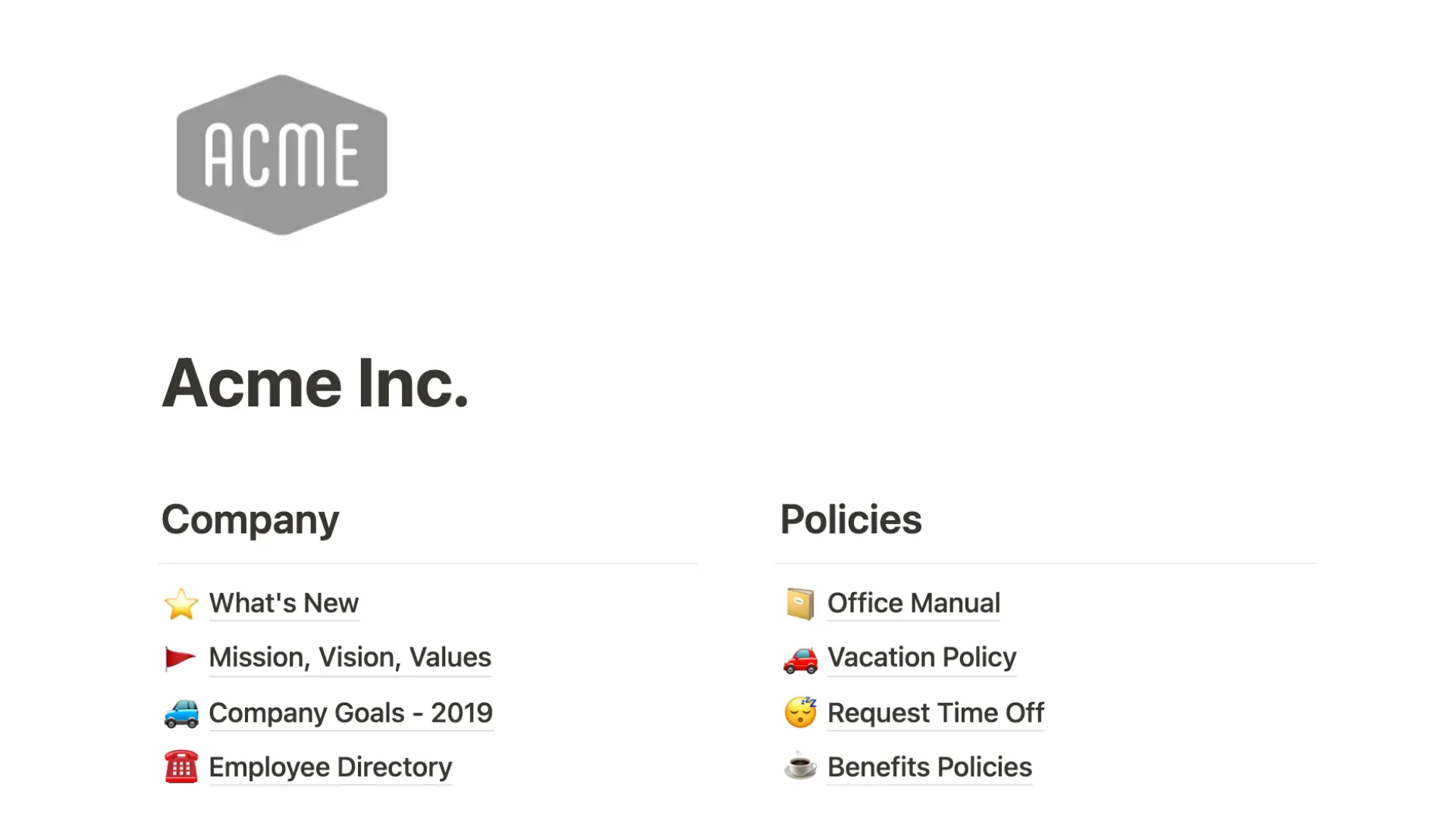 Espacio de trabajo y barra lateral